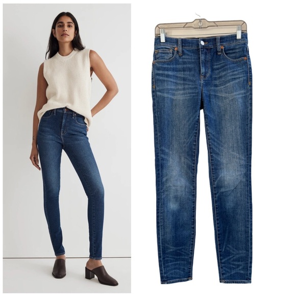 Madewell High Riser Skinny Jeans 26 - Picture 1 of 6